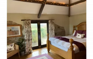 crooked barn bedroom